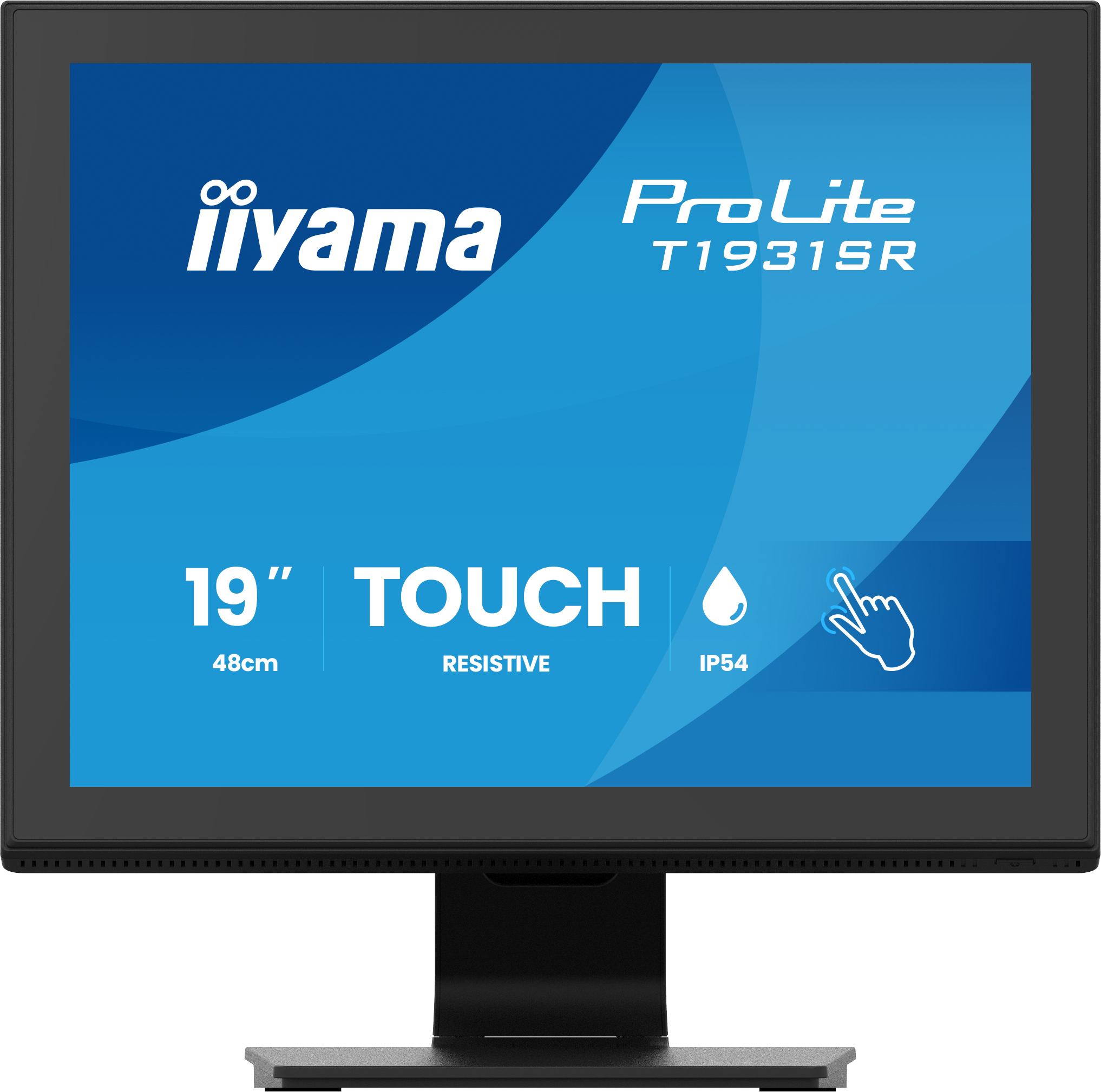 iiyama ProLite T1931SR-B2S computer monitor 48.3 cm [19] 1280 x 1024 pixels SXGA LCD Touchscreen Table Black (iiyama ProLite T1931SR-B2S computer monitor 48.3 cm [19'])