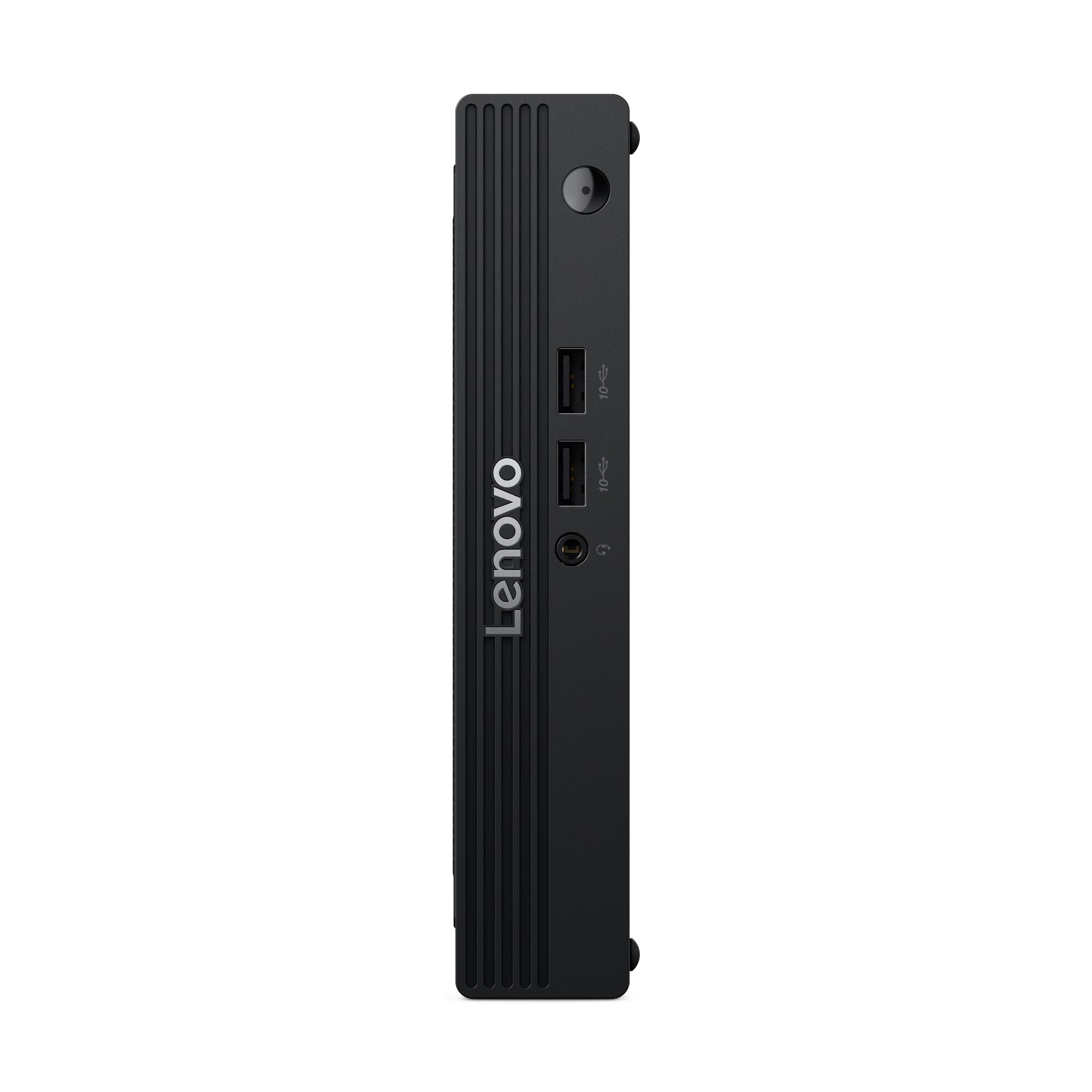 Lenovo V100q Intel® N N100 8 GB DDR5-SDRAM 256 GB SSD IGEL Linux Mini PC Black (V100Q N100 8GB - 256GB SSD LINUX) - German version