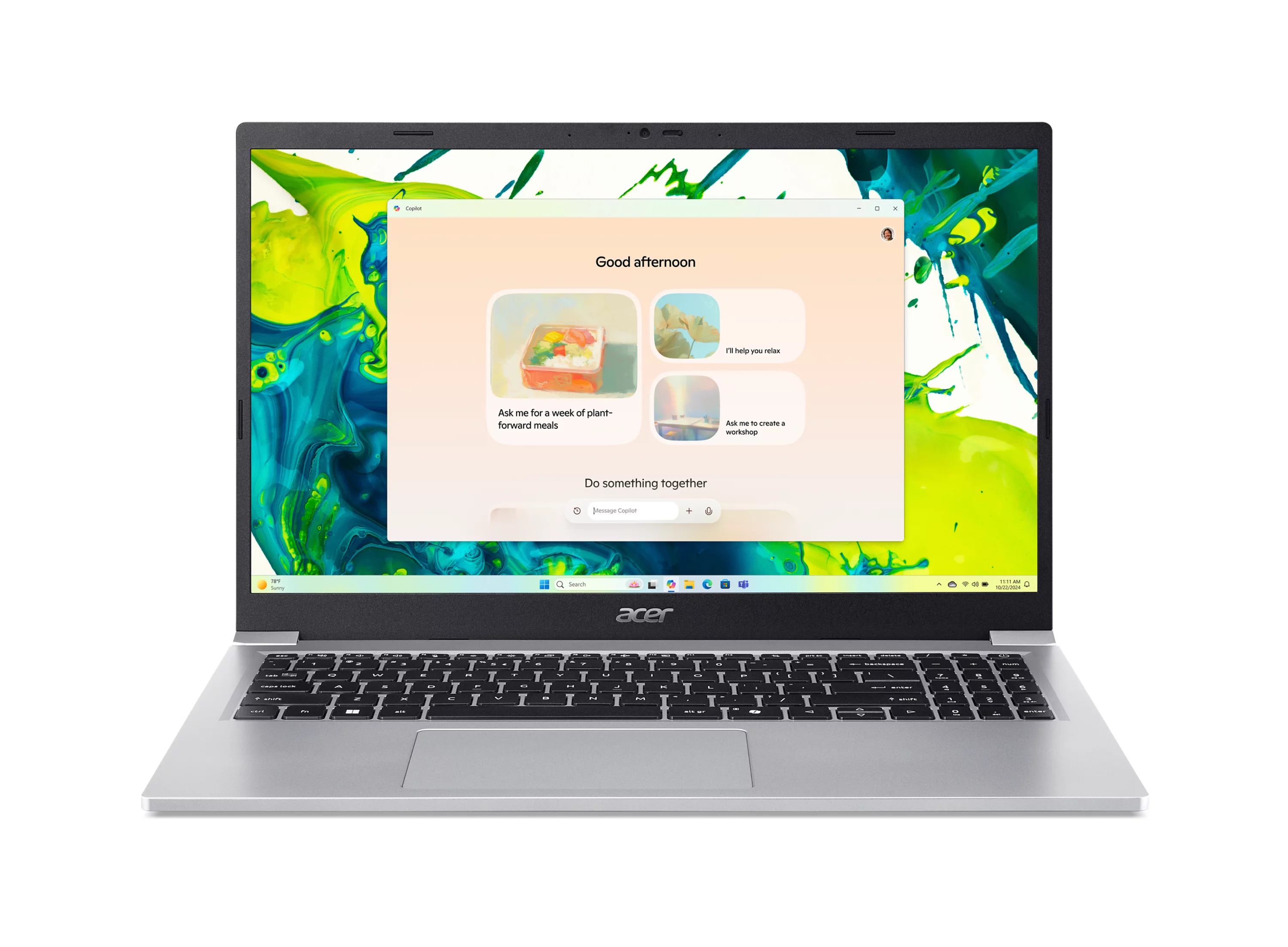 Acer Aspire Lite AL15-36P-C8JW Notebook (ASPIRE LITE 15 N150 8GB 128GB WH)