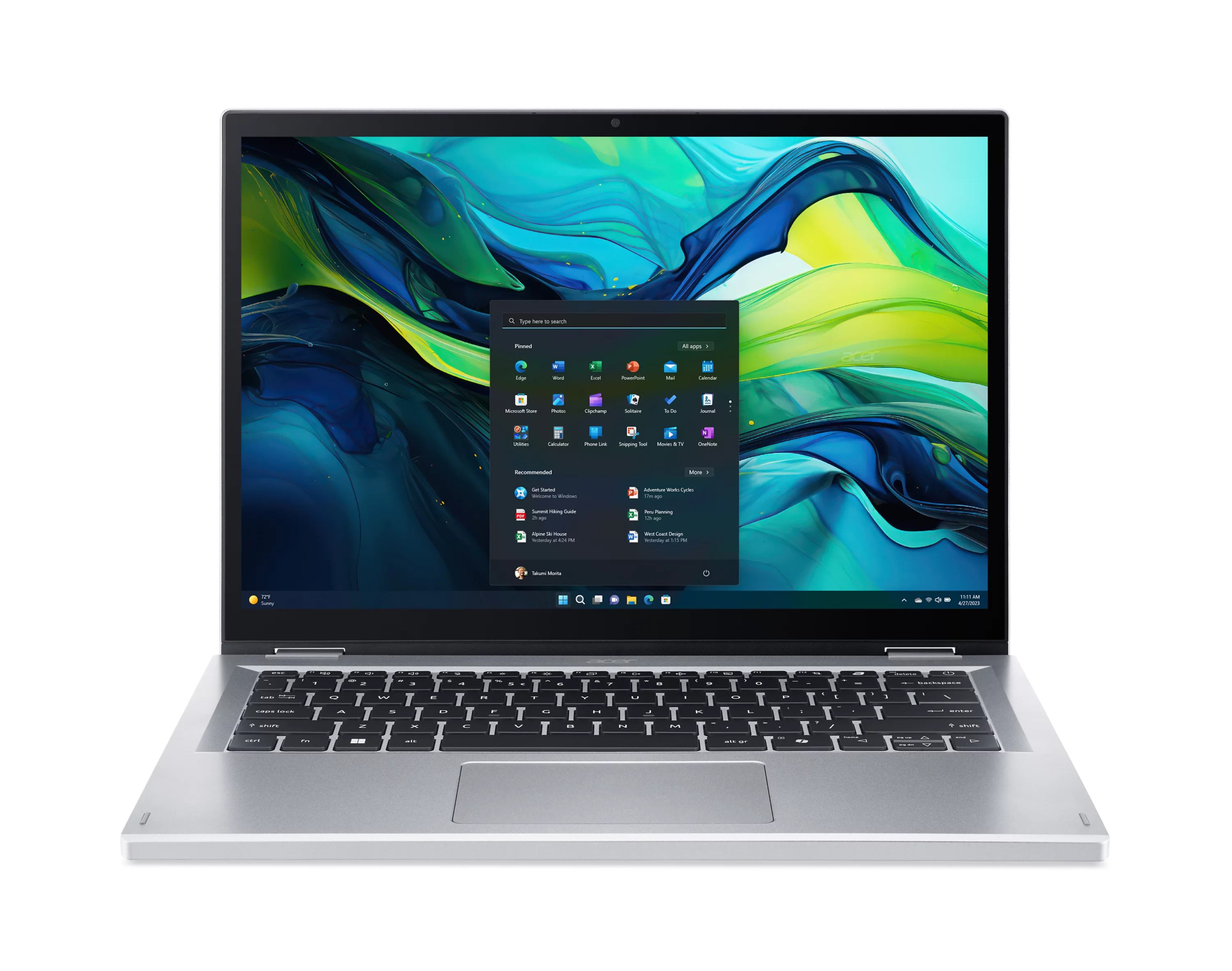 Acer Aspire Go Spin 14 AGSP14-31PT-398P 2 in 1 Notebook (ASPIRE GO SPIN14 C3N355 8GB 128GBWH)