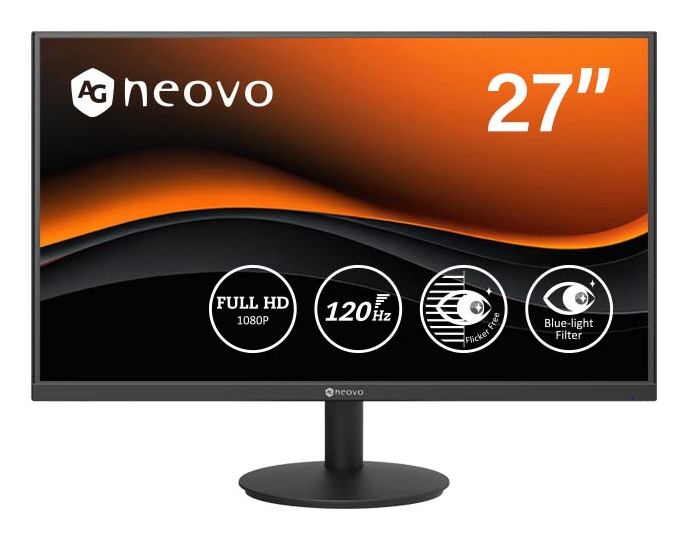 AG Neovo LA2704 computer monitor 68.6 cm [27] 1920 x 1080 pixels Full HD LED Black (LA2704 27IN LCD FHD IPS - 1920X1080 250CD 5MS)
