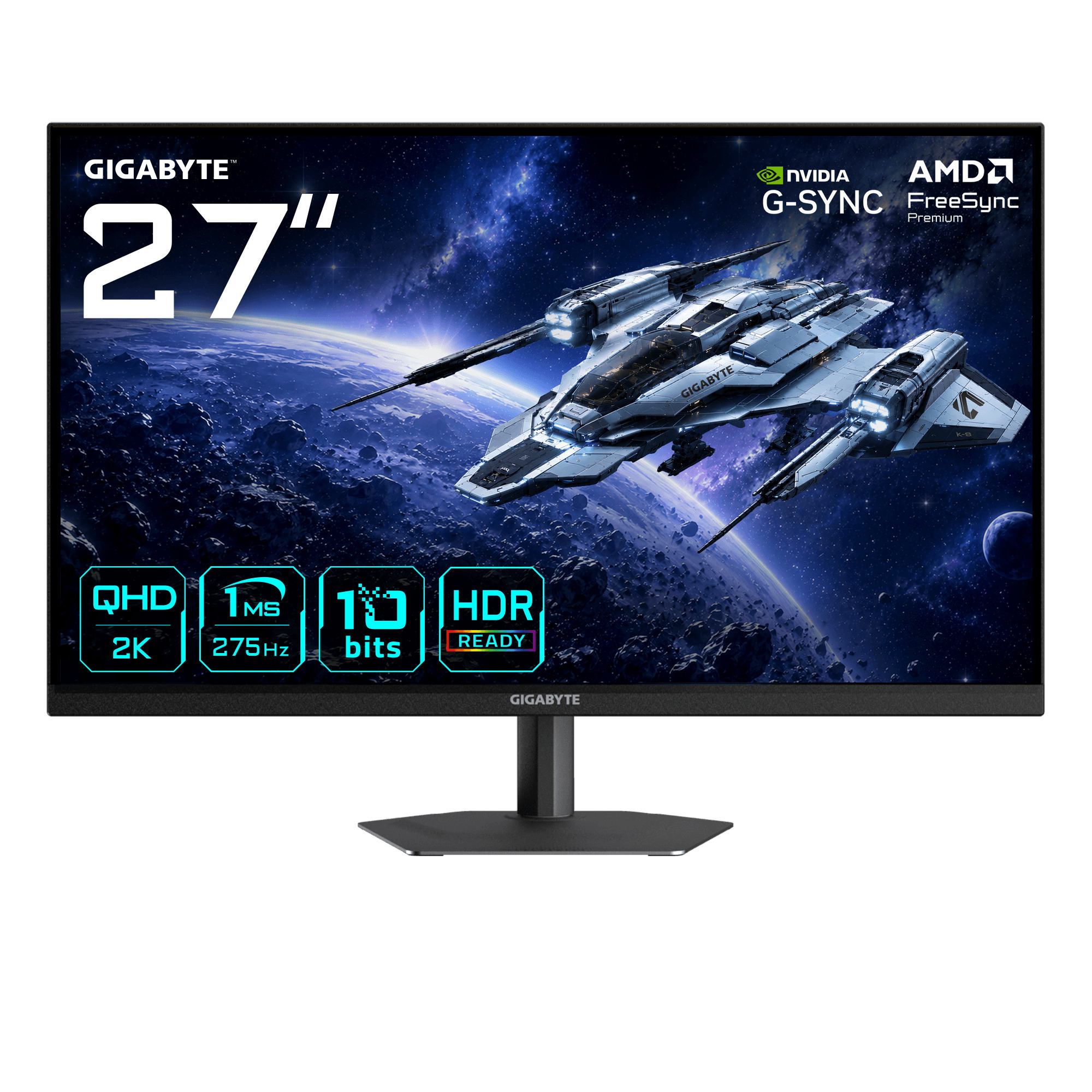 GIGABYTE G27Q26 27” QHD Gaming Monitor (GIGABYTE 27 IPS MONITOR G27Q26)