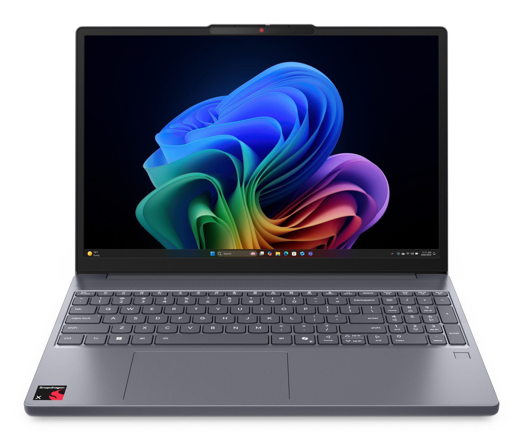 Lenovo IdeaPad Slim 3 15Q8X10 Copilot+ PC Snapdragon X1-26-100 Laptop 38.9 cm [15.3] WUXGA 16 GB LPDDR5x-SDRAM 1 TB SSD Wi-Fi 7 [802.11be] Windows 11 Home Grey English (Lenovo IdeaPad Slim 3 Qualcomm Snapdragon X Plus X1-26-100 16GB RAM 1TB SSD 15.3 Windows 11 Home Copilot+ PC Laptop)