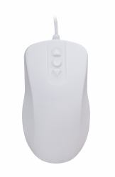 Contour Design Active Key Contour ClassicClean Medical Mouse IP68 5-Button Wired White PMH1 