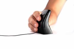 dxt mouse DXT03 Mouse is a wired compact ergonomic ambidextrous mouse designed for increased comfort and accuracy. Ideal for both laptop users and desktop users alike; instantly switchable between right and left-handed use at the touch of a button. Simple plug and play or customise functions using the app. Incudes low click force buttons and adjustable DPI - 800/1200/1600/2400. Windows and MacOS compatible. [1Year warranty]