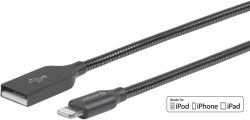 eSTUFF ES601165 lightning cable 1.5 m Grey 