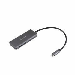 eSTUFF ES623007 interface hub USB 3.2 Gen 1 [3.1 Gen 1] Type-C 5000 Mbit/s Aluminium 