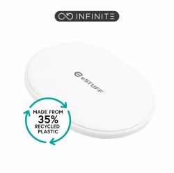 eSTUFF ES638003 mobile device charger Smartphone White USB Wireless charging Indoor 