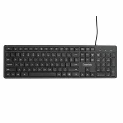 eSTUFF GLB211202 keyboard Office USB QWERTY US International Black 