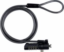 eSTUFF GLB220102 cable lock Black 1.8 m 