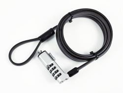 eSTUFF GLB220302 cable lock Black 1.8 m 