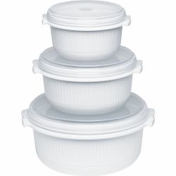 EMSA 459061200 food storage container White 3 pc[s] 