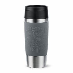 EMSA Travel Mug Classic 36 ml Grey, Stainless steel 