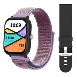 Entity AERO LILAC NYLON STRAP 5.11 cm [2.01"] TFT 48.7 mm Digital 240 x 296 pixels Touchscreen Black 