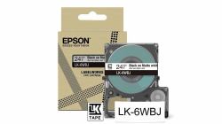 epson consumer et Epson Matte Tape – White/Black 24mm[8m] – LK-6WBJ 
