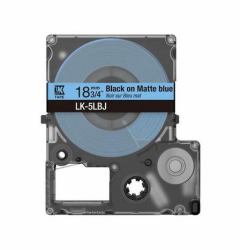 epson consumer et Epson Matte Tape – Blue/Black 12mm[8m] – LK-4LBJ 