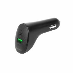Essentials 1110154 mobile device charger Universal Black Cigar lighter Fast charging Auto 