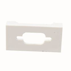 full Garbot F22 VGA Plate Empty 22.5X45mm. White 