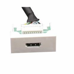 full Garbot F22 HDMI Module. F/F. 20 cm. White 