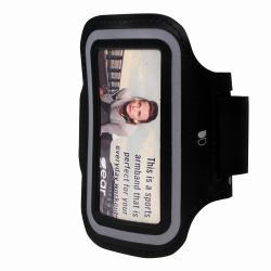 Gear 657492 mobile phone case 11.9 cm [4.7"] Armband case Black 