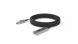 Huddly 7090043790450 USB cable USB 3.2 Gen 1 [3.1 Gen 1] 10 m USB A 5 Gbit/s Black 