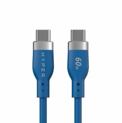hyper HJ FLEX USB-C CABLE BLUE