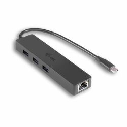 i-tec Advance USB-C Slim Passive HUB 3 Port + Gigabit Ethernet Adapter 