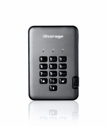 iStorage diskAshur PRO² HDD 5TB | Secure Portable Hard Drive |FIPS 140-2 Level 3 certified | AES-XTS 256-bit Hardware Encryption | PIN protected | OS & Platform Independent |GDPR, TAA Compliant|Brute force hack defence | Dust/Water Resistant 