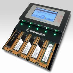 iStorage Kanguru KanguruClone 4 M.2 NVMe SSD Duplicator|Clone up to 4 M.2 NVMe SSDs at once|Copy Speeds of Up to 12GB/min|Powerful Erase and Disk Wipe Features |Standalone System | 