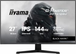 iiyama G-MASTER G2741QSU-B1 computer monitor 68.6 cm [27"] 2560 x 1440 pixels 4K Ultra HD QLED Black 