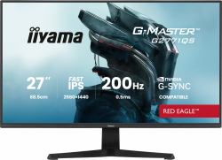 iiyama G-MASTER G2771QS-B1 computer monitor 68.6 cm [27"] 2560 x 1440 pixels Wide Quad HD Black 