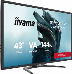 iiyama G-MASTER G4380UHSU-B2 computer monitor 108 cm [42.5"] 3840 x 2160 pixels 4K Ultra HD LED Black 
