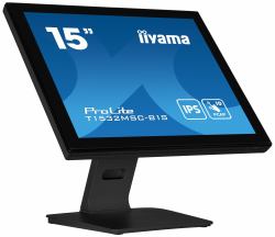 iiyama ProLite T1532MSC-B1S computer monitor 38.1 cm [15"] 1024 x 768 pixels XGA LCD Touchscreen Black 