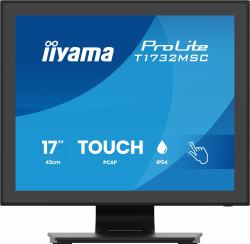 iiyama ProLite T1732MSC-B2S computer monitor 43.2 cm [17"] 1280 x 1024 pixels SXGA LED Touchscreen Black 
