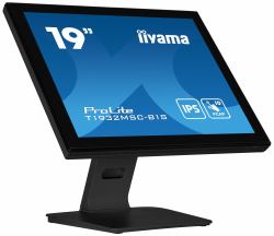 iiyama ProLite T1932MSC-B1S computer monitor 48.3 cm [19"] 1280 x 1024 pixels Full HD LED Touchscreen Tabletop Black 