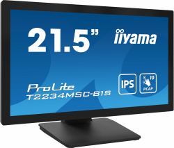 iiyama ProLite T2234MSC-B1S computer monitor 54.6 cm [21.5"] 1920 x 1080 pixels Full HD Touchscreen Black 