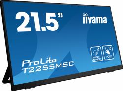 iiyama ProLite T2255MSC-B1 computer monitor 54.6 cm [21.5"] 1920 x 1080 pixels Full HD LCD Touchscreen Black 