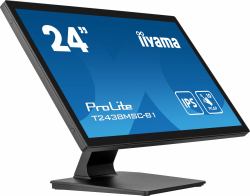 iiyama ProLite T2438MSC-B1 computer monitor 60.5 cm [23.8"] 1920 x 1080 pixels Full HD LED Touchscreen Black 
