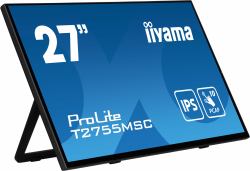 iiyama ProLite T2755MSC-B1 computer monitor 68.6 cm [27"] 1920 x 1080 pixels Full HD LED Touchscreen Tabletop Black 