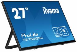 iiyama ProLite T2755QSC-B1 computer monitor 68.6 cm [27"] 2560 x 1440 pixels Quad HD LCD Touchscreen Black 