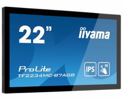 iiyama ProLite TF2234MC-B7AGB computer monitor 54.6 cm [21.5"] 1920 x 1080 pixels Full HD LED Touchscreen Multi-user Black 