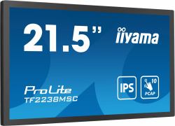 iiyama TF2238MSC-B1 computer monitor 53.3 cm [21"] 1920 x 1080 pixels Full HD LED Touchscreen Black 