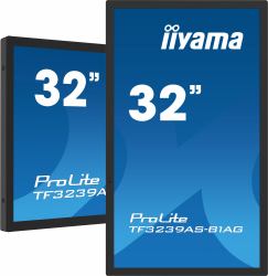 iiyama TF3239AS-B1AG computer monitor 80 cm [31.5"] 1920 x 1080 pixels Full HD LED Touchscreen Black 