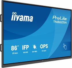 iiyama TN8605A-B1AG Signage Display Interactive flat panel 2.17 m [85.6"] 500 cd/m² 4K Ultra HD Black Touchscreen 
