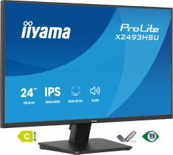 iiyama ProLite X2493HSU-B1 computer monitor 60.5 cm [23.8"] 1920 x 1080 pixels Full HD LED Black 