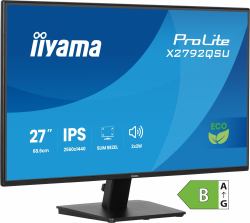 iiyama ProLite X2792QSU-B1 computer monitor 68.6 cm [27"] 2560 x 1440 pixels Quad HD LED Black 