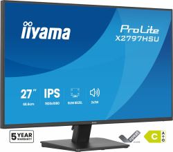 iiyama ProLite X2797HSU-B1 computer monitor 68.6 cm [27"] 1920 x 1080 pixels Full HD LED Black 