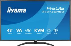 iiyama ProLite X4373UHSU-B2 computer monitor 108 cm [42.5"] 3840 x 2160 pixels 4K Ultra HD LED Black 