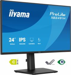 iiyama ProLite XB2491H-B1 computer monitor 60.5 cm [23.8"] 1920 x 1080 pixels Full HD LCD Black 