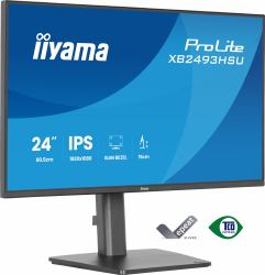 iiyama ProLite XB2493HSU-B1 computer monitor 60.5 cm [23.8"] 1920 x 1080 pixels Full HD LED Black 
